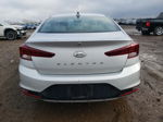 2019 Hyundai Elantra Sel Silver vin: KMHD84LF9KU799785