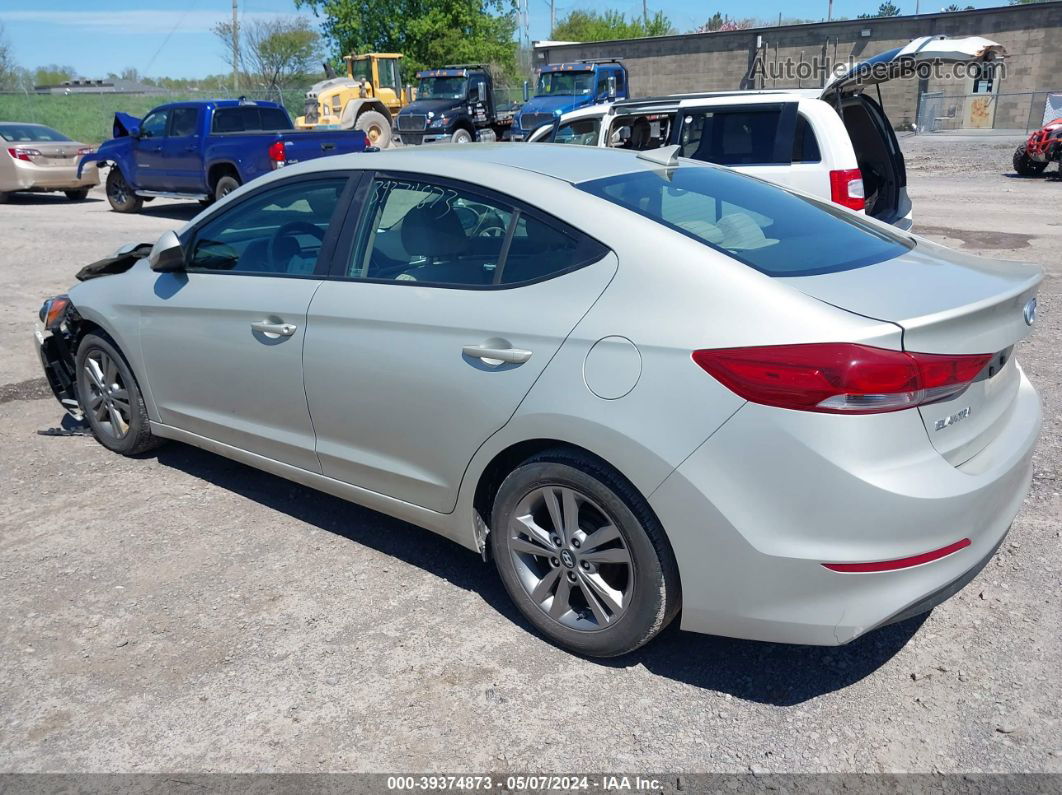 2017 Hyundai Elantra Se Beige vin: KMHD84LFXHU065097