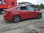 2017 Hyundai Elantra Se Красный vin: KMHD84LFXHU162090