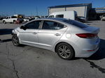 2018 Hyundai Elantra Sel Silver vin: KMHD84LFXJU629224