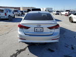 2018 Hyundai Elantra Sel Silver vin: KMHD84LFXJU629224