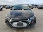 2018 Hyundai Elantra Sel Black vin: KMHD84LFXJU646153