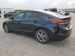 2018 Hyundai Elantra Sel Black vin: KMHD84LFXJU646153