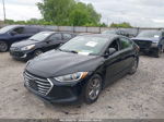 2018 Hyundai Elantra Sel Black vin: KMHD84LFXJU705945