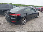 2018 Hyundai Elantra Sel Black vin: KMHD84LFXJU705945