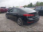 2018 Hyundai Elantra Sel Black vin: KMHD84LFXJU705945