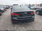 2018 Hyundai Elantra Sel Black vin: KMHD84LFXJU705945