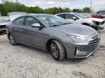 2019 Hyundai Elantra Sel Gray vin: KMHD84LFXKU742947