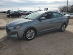 2019 Hyundai Elantra Sel Gray vin: KMHD84LFXKU809241