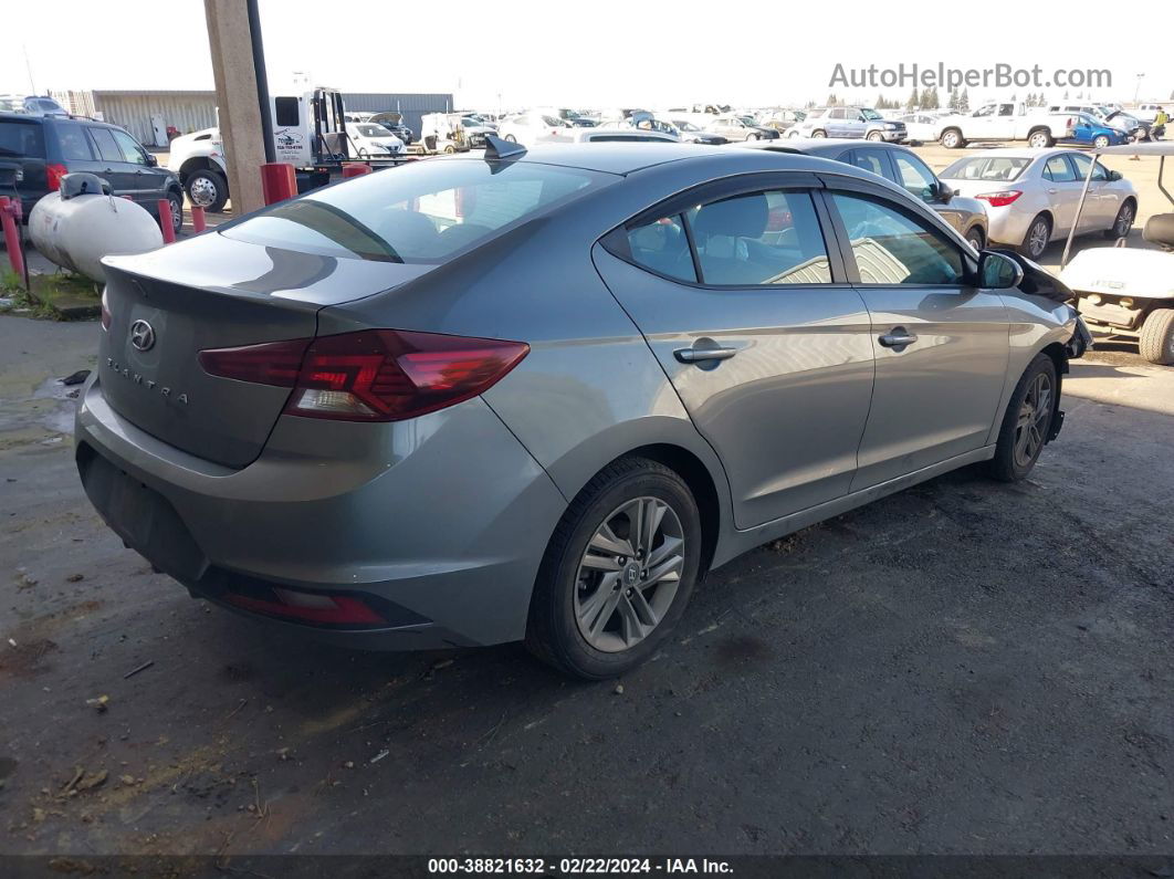 2019 Hyundai Elantra Sel Серый vin: KMHD84LFXKU812639