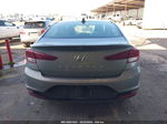 2019 Hyundai Elantra Sel Gray vin: KMHD84LFXKU812639