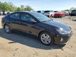 2019 Hyundai Elantra Sel Black vin: KMHD84LFXKU843504