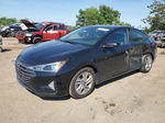 2019 Hyundai Elantra Sel Black vin: KMHD84LFXKU843504