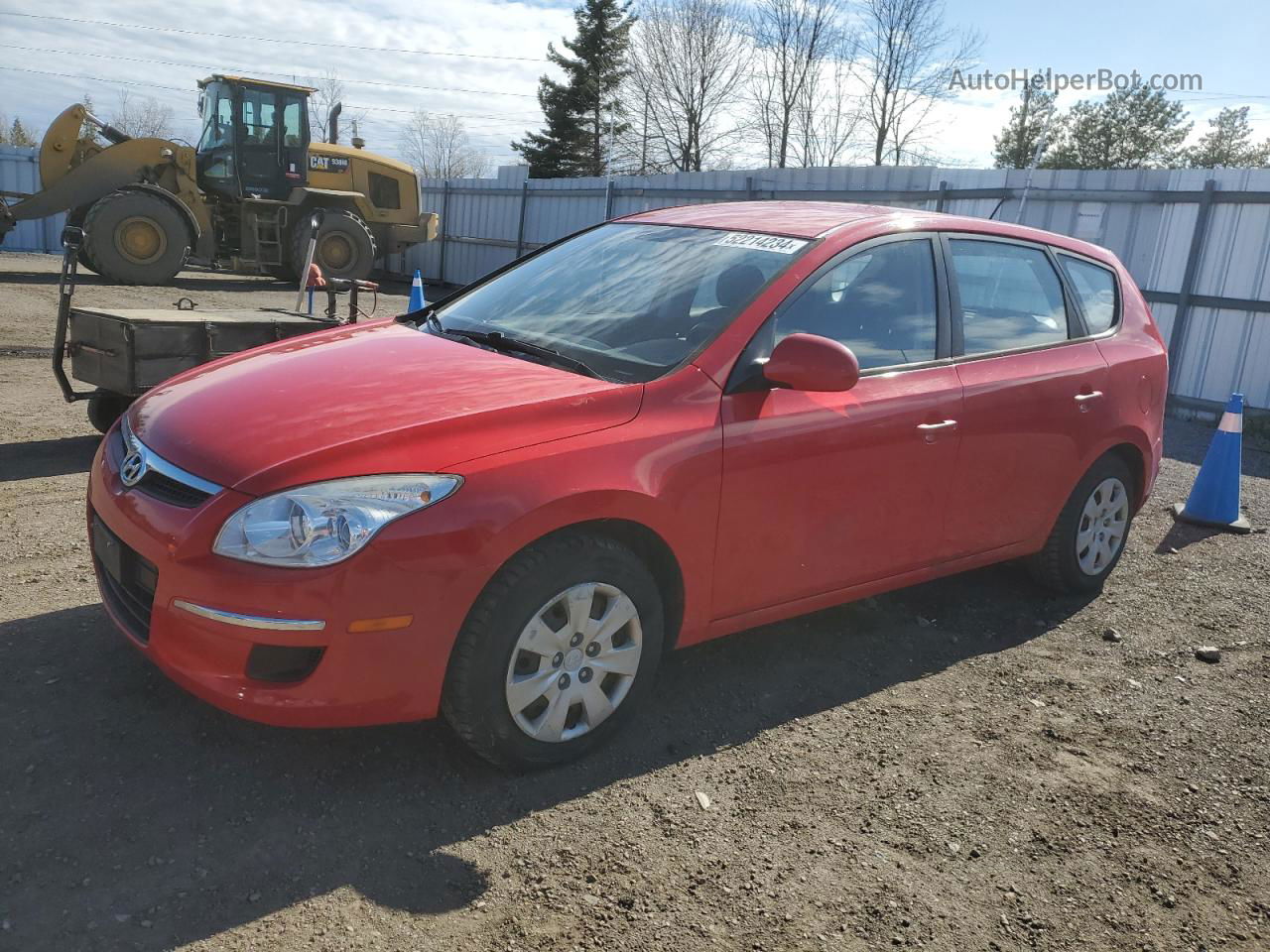 2011 Hyundai Elantra Touring Gls Red vin: KMHDB8AE0BU088320