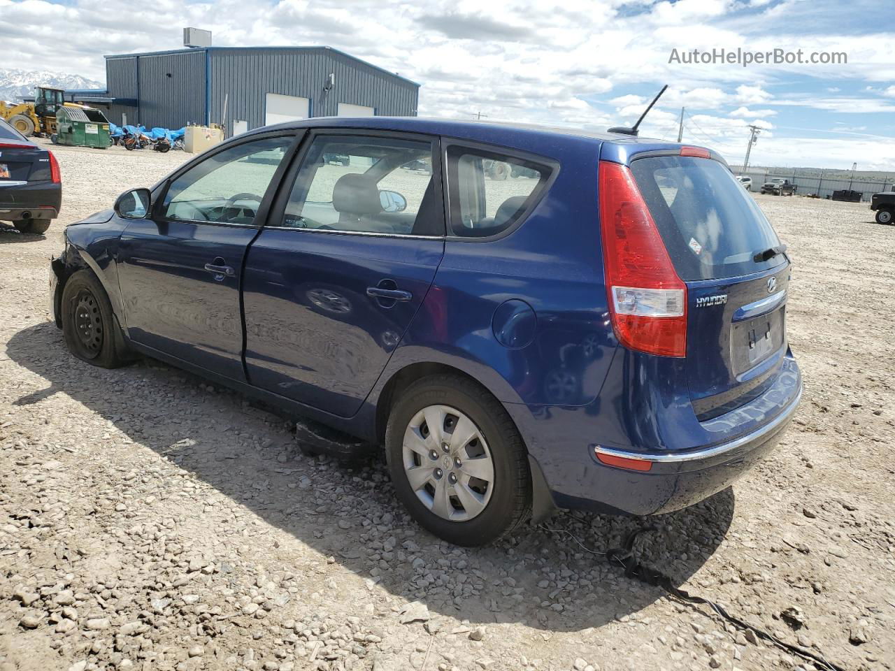 2011 Hyundai Elantra Touring Gls Blue vin: KMHDB8AE0BU122708