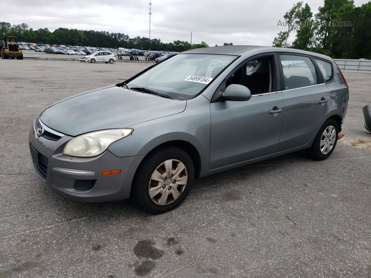 2010 Hyundai Elantra Touring Gls Gray vin: KMHDB8AE1AU058094