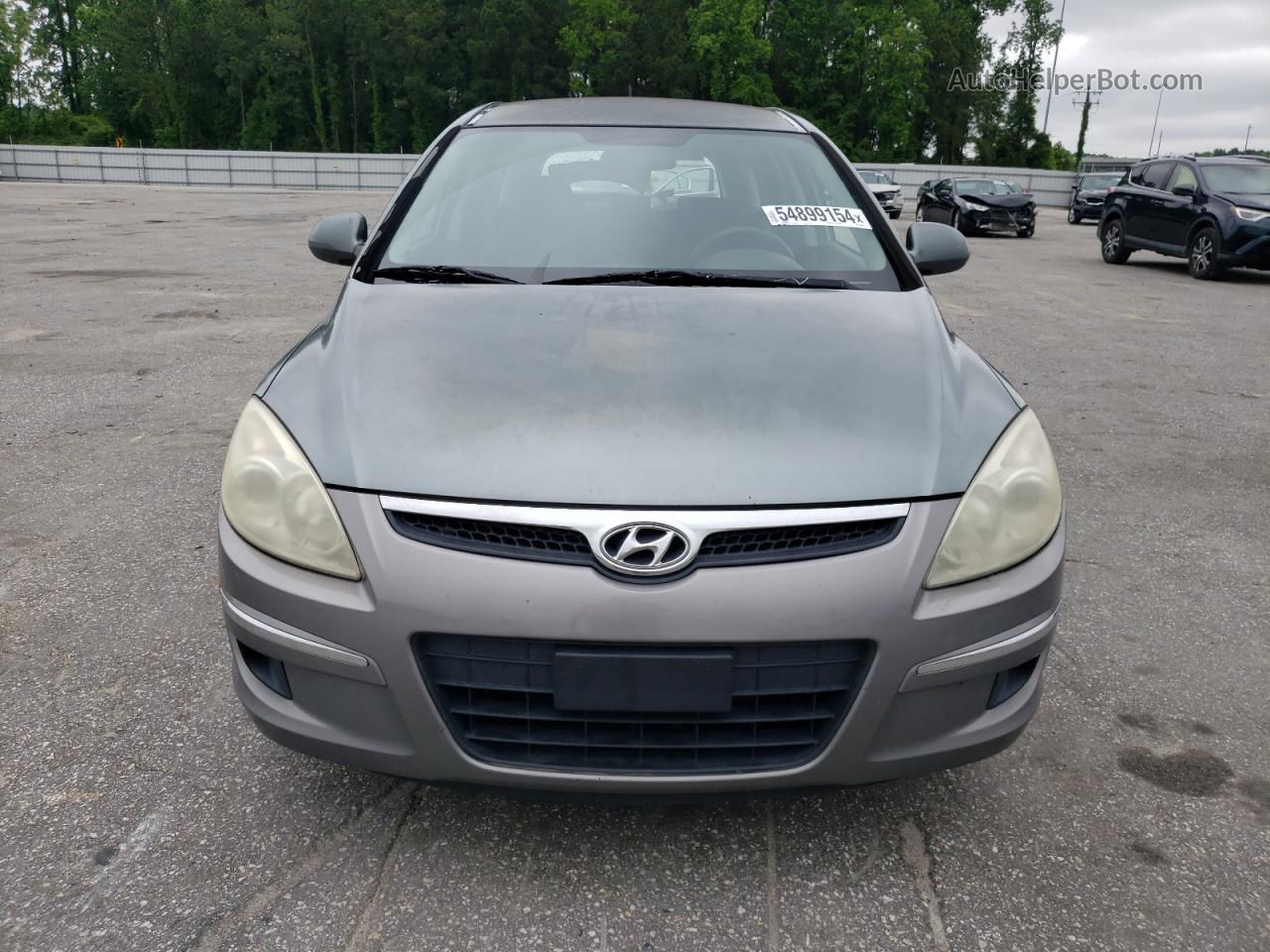 2010 Hyundai Elantra Touring Gls Gray vin: KMHDB8AE1AU058094