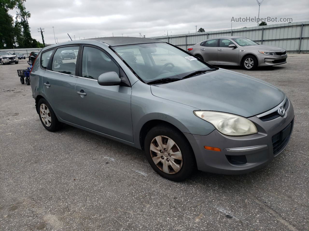 2010 Hyundai Elantra Touring Gls Gray vin: KMHDB8AE1AU058094