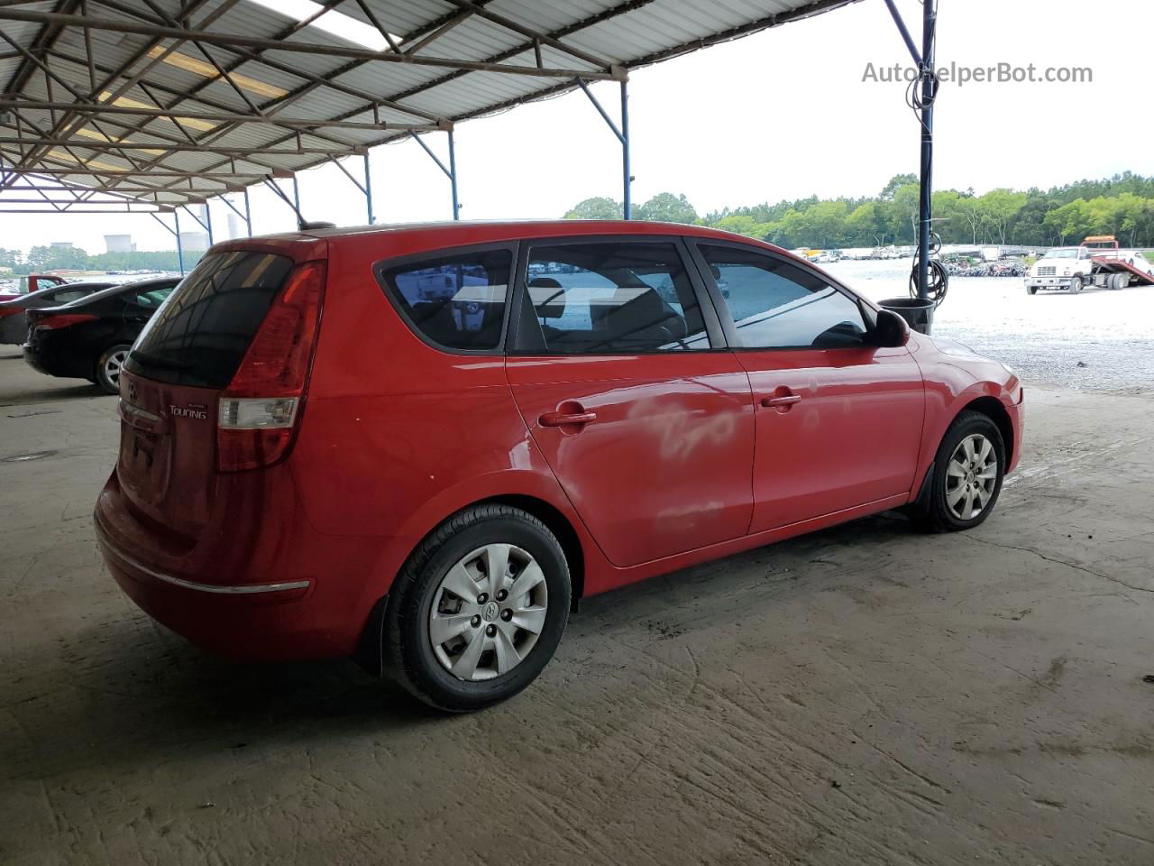 2011 Hyundai Elantra Touring Gls Red vin: KMHDB8AE2BU103822