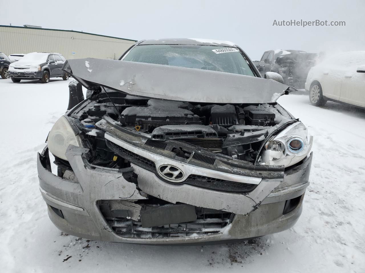 2011 Hyundai Elantra Touring Gls Gray vin: KMHDB8AE2BU112083