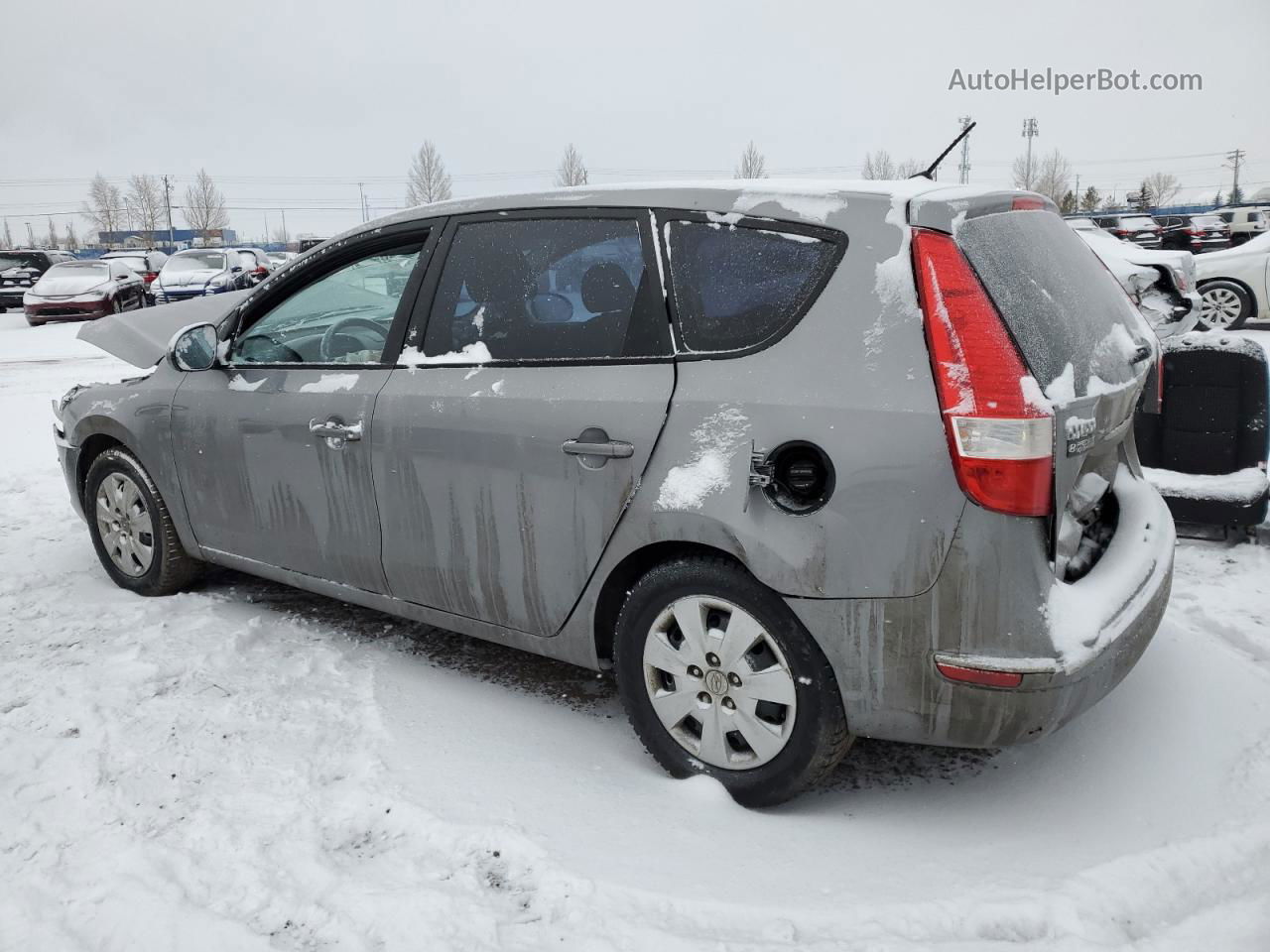 2011 Hyundai Elantra Touring Gls Серый vin: KMHDB8AE2BU112083