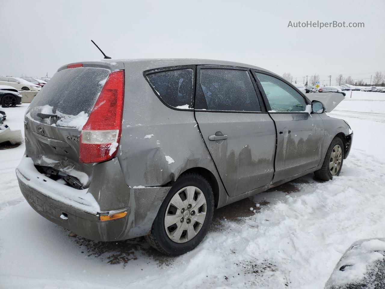 2011 Hyundai Elantra Touring Gls Серый vin: KMHDB8AE2BU112083