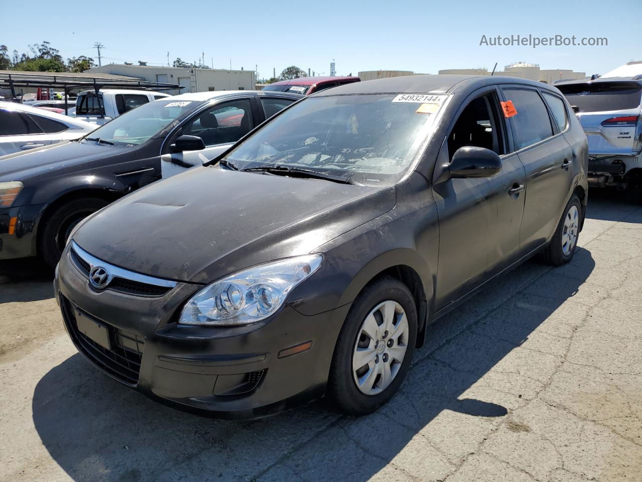 2011 Hyundai Elantra Touring Gls Black vin: KMHDB8AE3BU121360