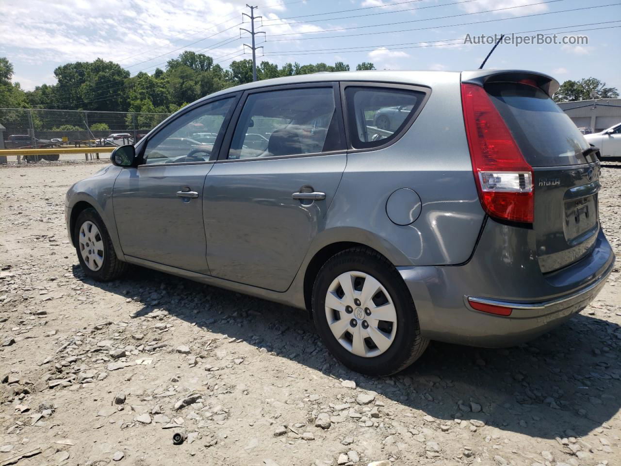 2010 Hyundai Elantra Touring Gls Gray vin: KMHDB8AE4AU084396