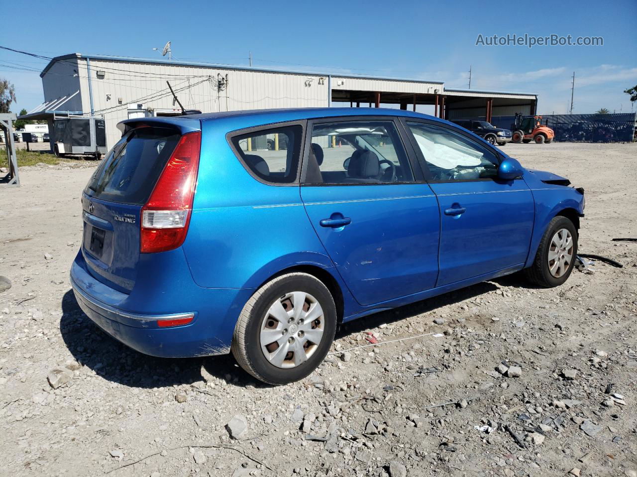 2011 Hyundai Elantra Touring Gls Blue vin: KMHDB8AE8BU119216