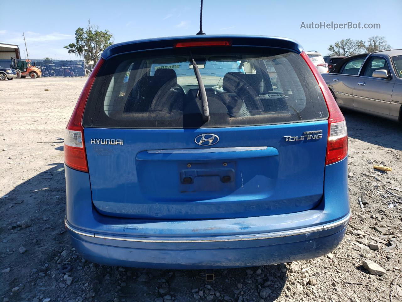 2011 Hyundai Elantra Touring Gls Blue vin: KMHDB8AE8BU119216