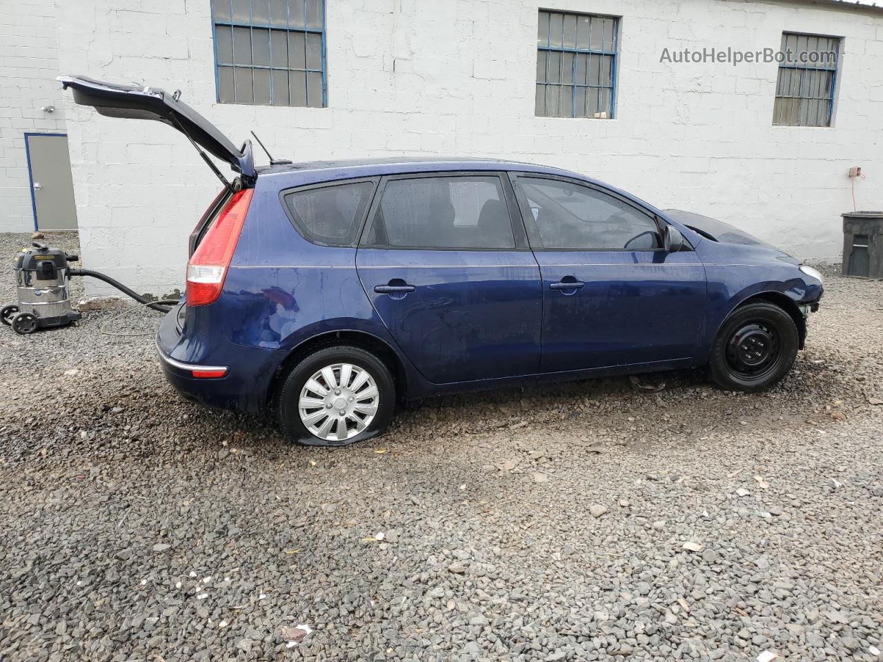 2011 Hyundai Elantra Touring Gls Blue vin: KMHDB8AEXBU092472