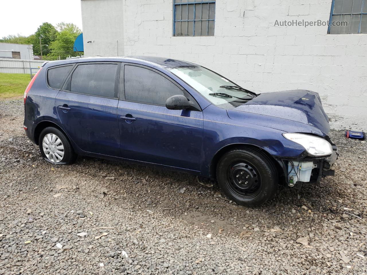 2011 Hyundai Elantra Touring Gls Blue vin: KMHDB8AEXBU092472