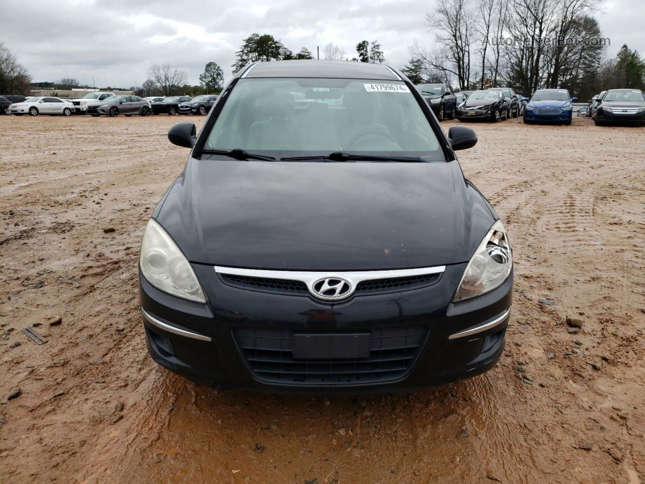 2011 Hyundai Elantra Touring Gls Black vin: KMHDB8AEXBU096134