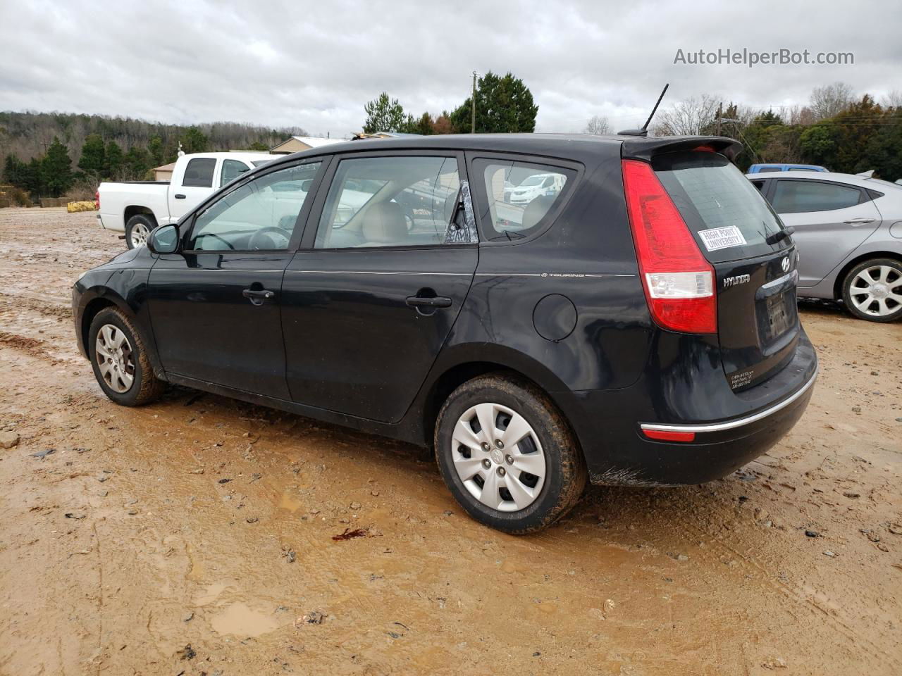 2011 Hyundai Elantra Touring Gls Black vin: KMHDB8AEXBU096134