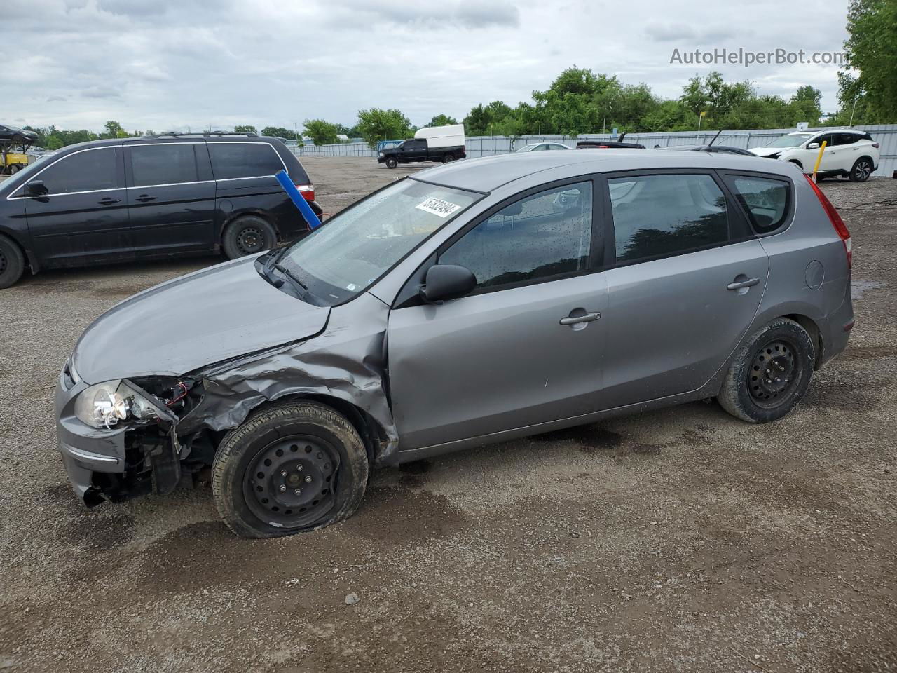 2011 Hyundai Elantra Touring Gls Silver vin: KMHDB8BE4BU117090