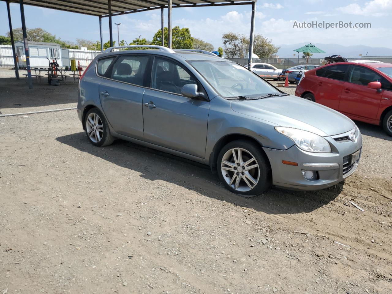 2011 Hyundai Elantra Touring Gls Gray vin: KMHDC8AE0BU090596