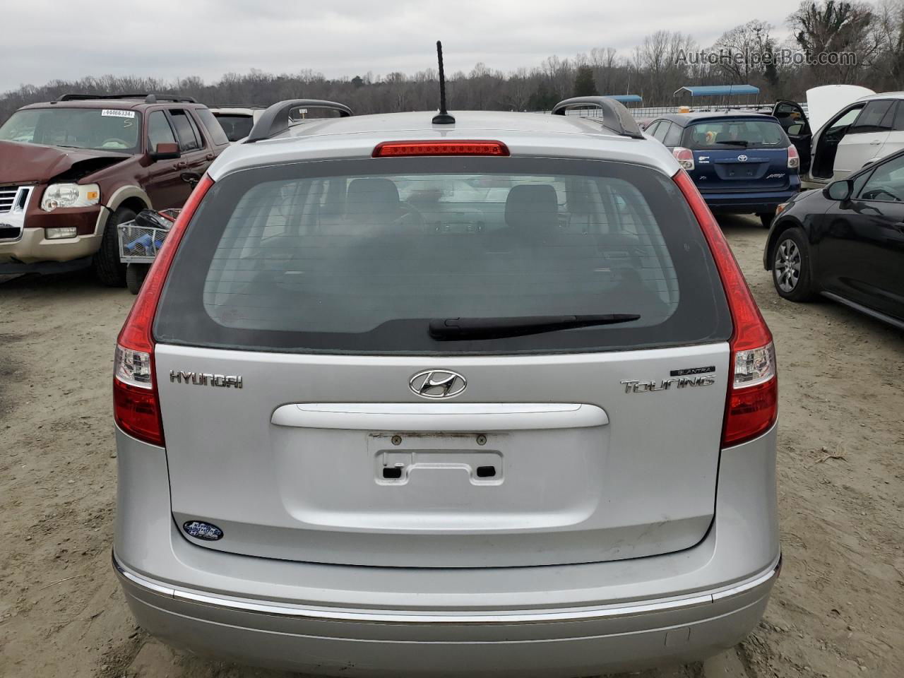 2010 Hyundai Elantra Touring Gls Silver vin: KMHDC8AE3AU057428