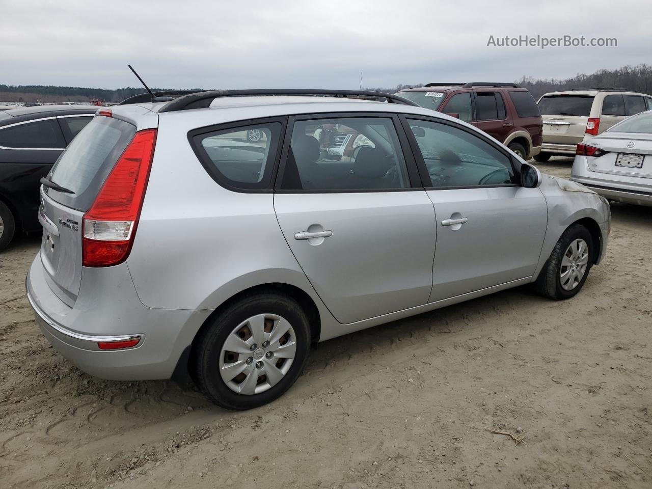 2010 Hyundai Elantra Touring Gls Silver vin: KMHDC8AE3AU057428