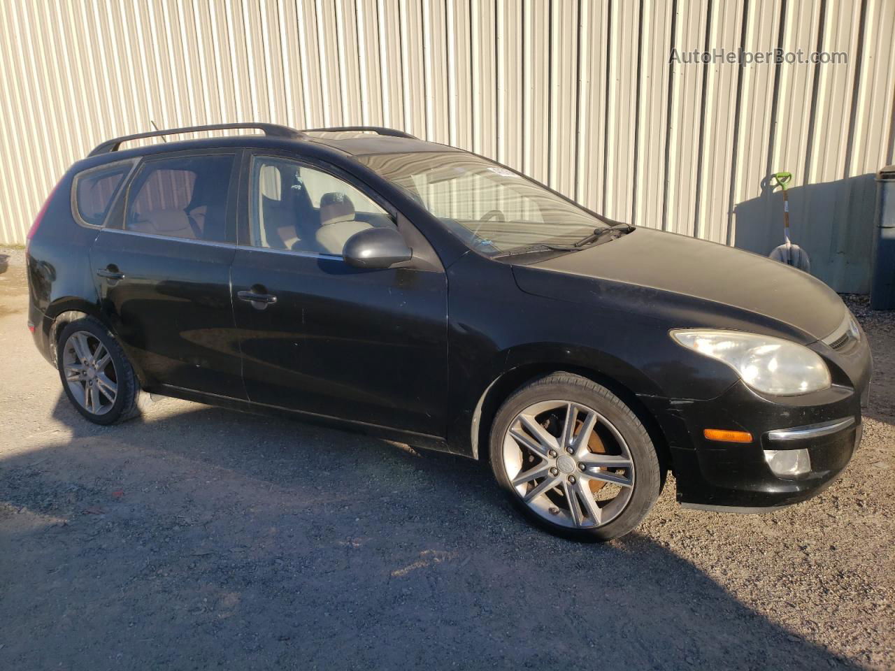 2010 Hyundai Elantra Touring Gls Black vin: KMHDC8AE3AU075315