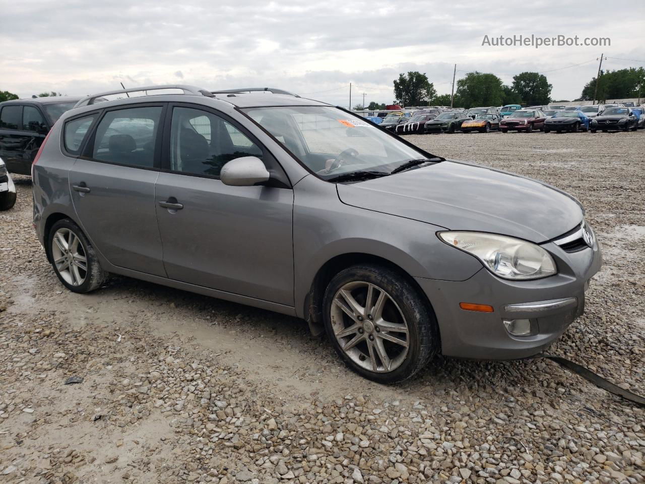 2012 Hyundai Elantra Touring Gls Silver vin: KMHDC8AE3CU137718