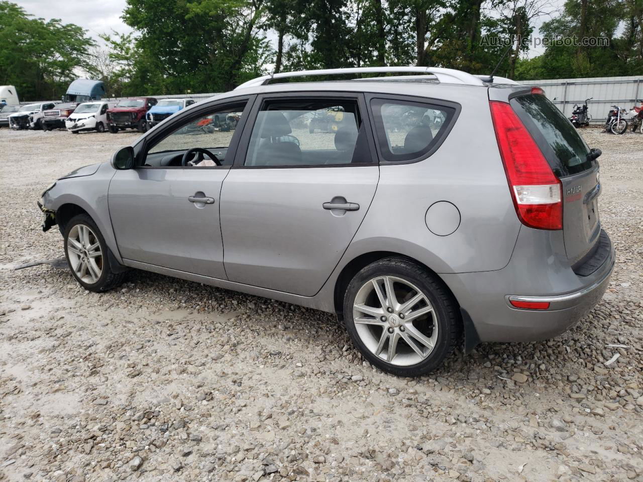 2012 Hyundai Elantra Touring Gls Silver vin: KMHDC8AE3CU137718