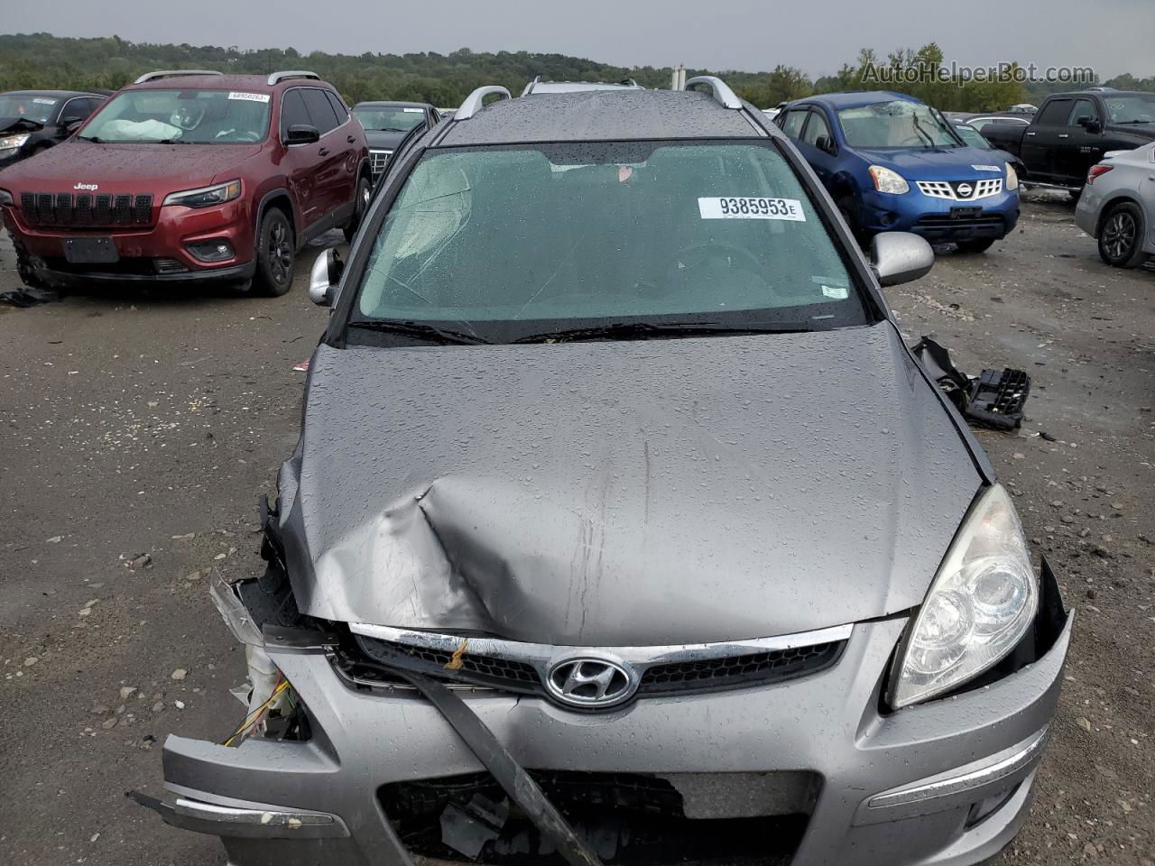 2011 Hyundai Elantra Touring Gls Gray vin: KMHDC8AE5BU097432