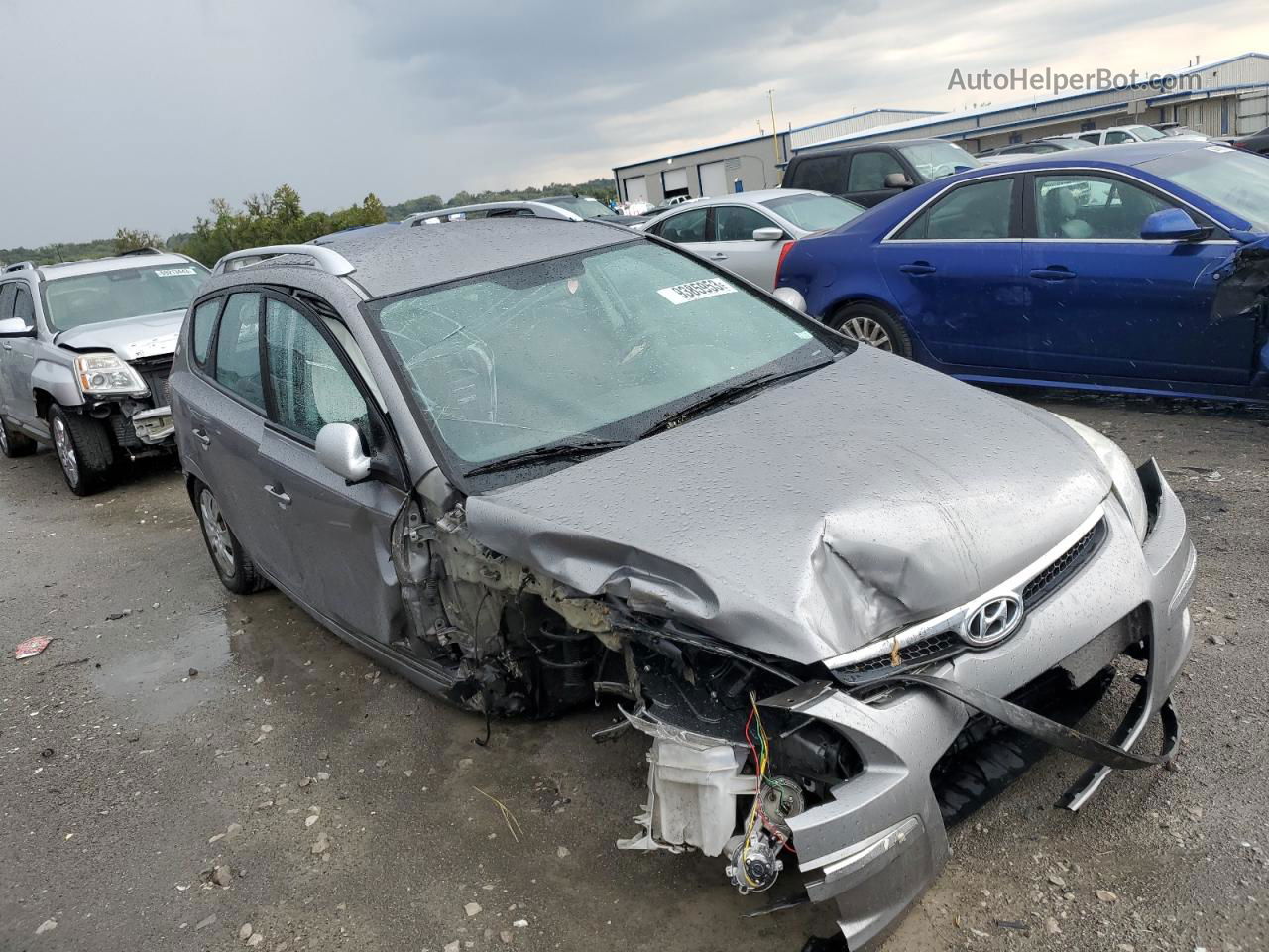 2011 Hyundai Elantra Touring Gls Gray vin: KMHDC8AE5BU097432