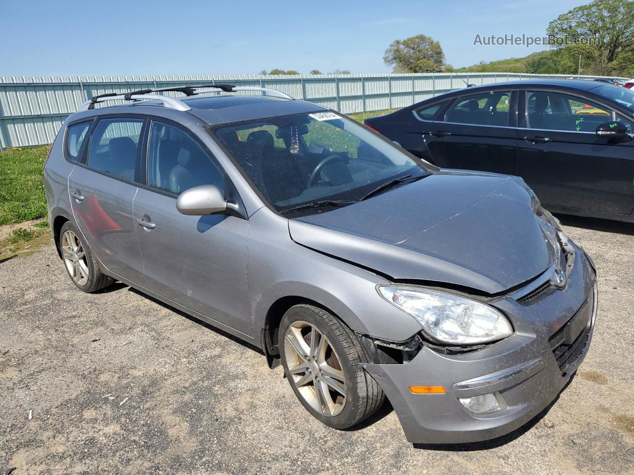 2012 Hyundai Elantra Touring Gls Silver vin: KMHDC8AE5CU142533