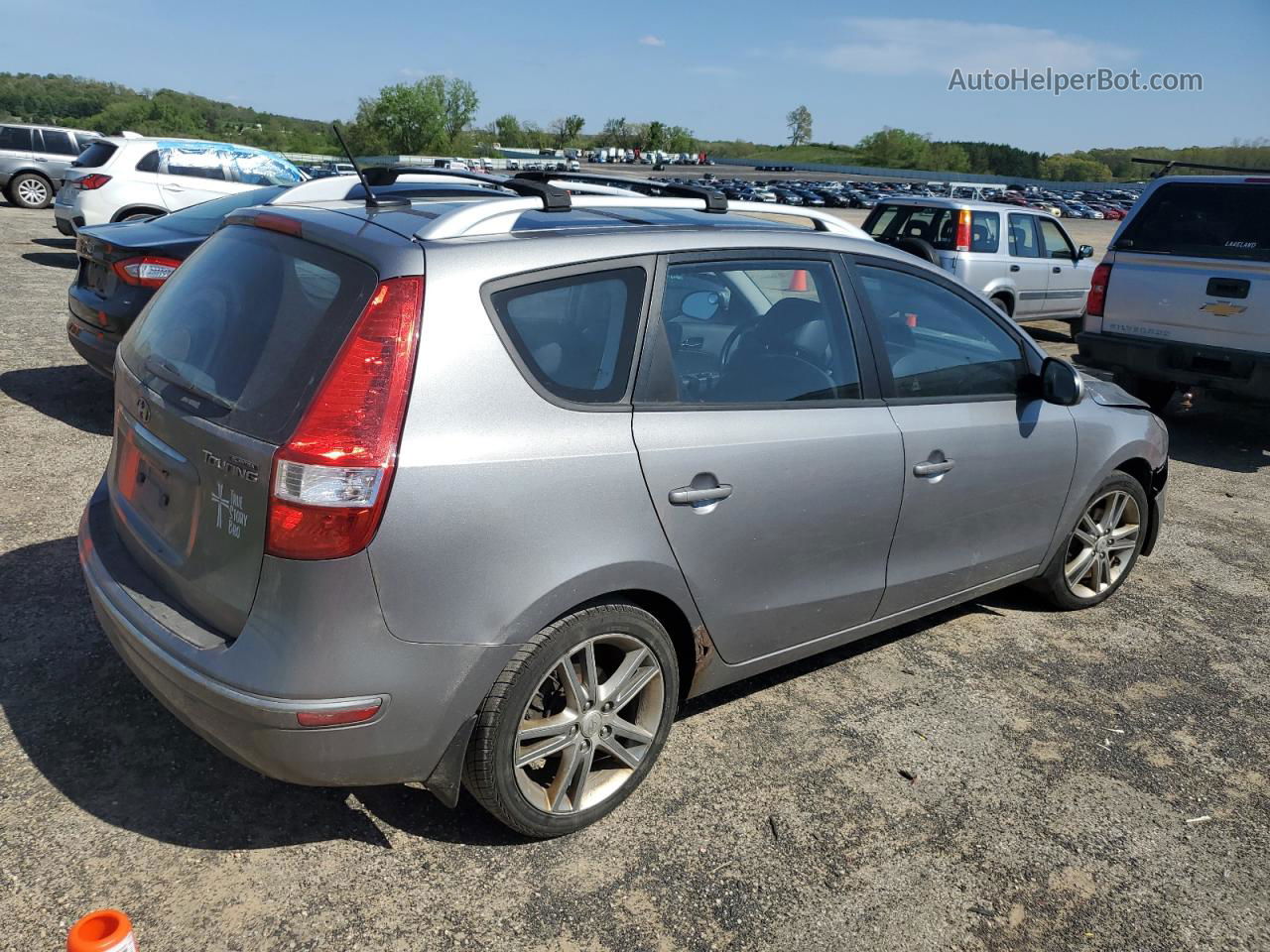 2012 Hyundai Elantra Touring Gls Silver vin: KMHDC8AE5CU142533