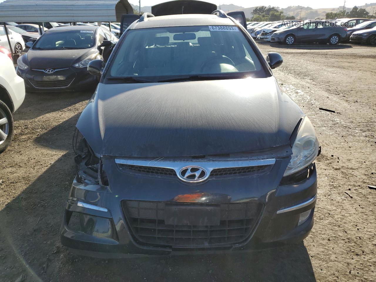 2010 Hyundai Elantra Touring Gls Charcoal vin: KMHDC8AE6AU063188