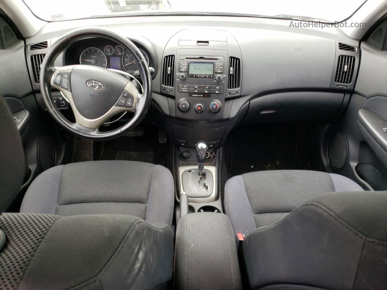 2010 Hyundai Elantra Touring Gls Серый vin: KMHDC8AE7AU070733