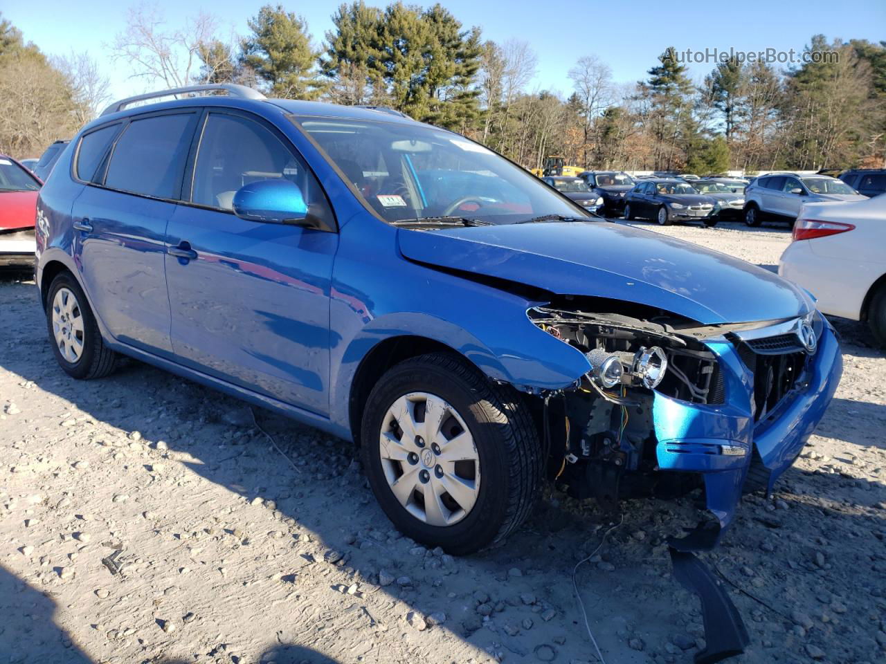 2011 Hyundai Elantra Touring Gls Black vin: KMHDC8AE7BU099084