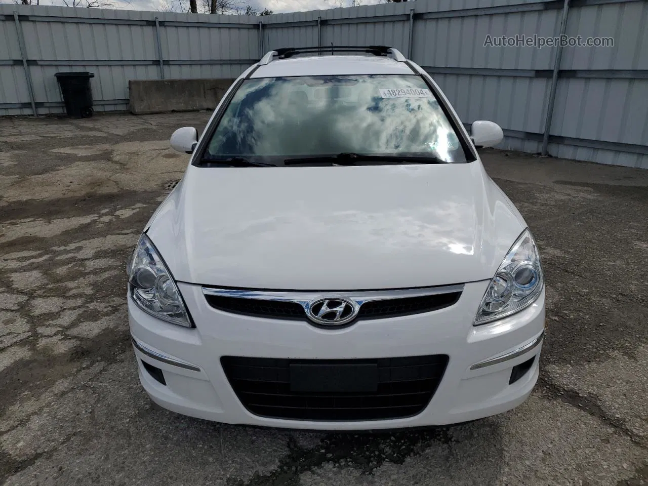 2012 Hyundai Elantra Touring Gls White vin: KMHDC8AE7CU158510