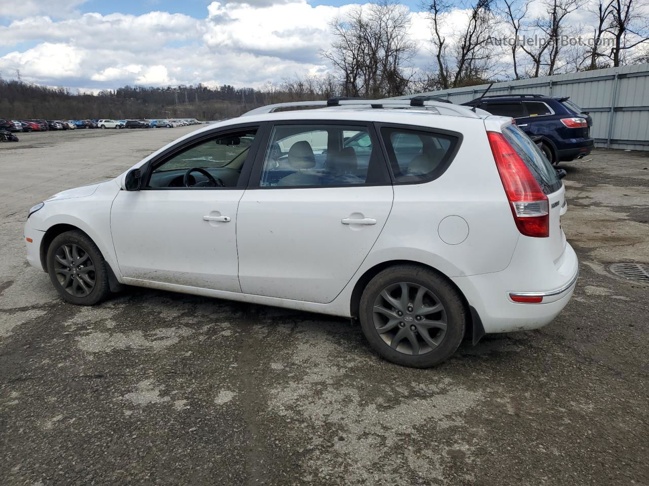 2012 Hyundai Elantra Touring Gls Белый vin: KMHDC8AE7CU158510